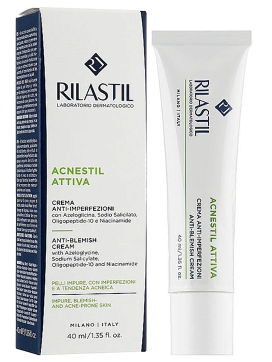 Rilastil Acnestil Attiva Anti-Blemish Cream 40Ml