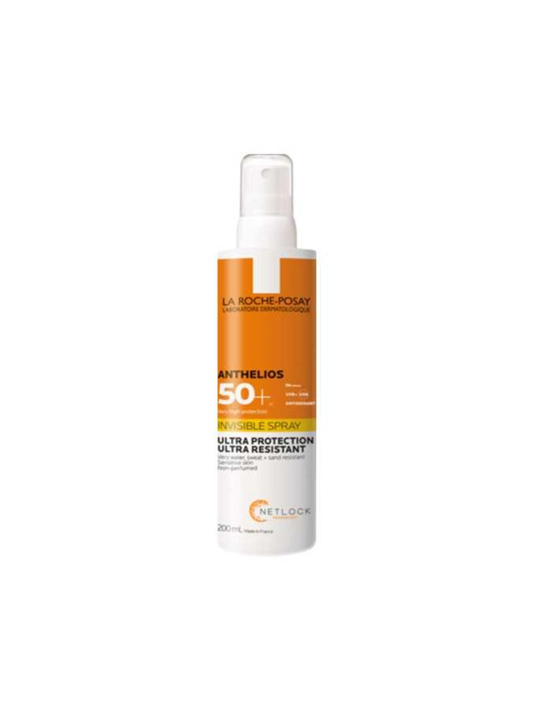 LRP Anthelios Sunscreen Body Spray SPF50+ 200ml Invisible