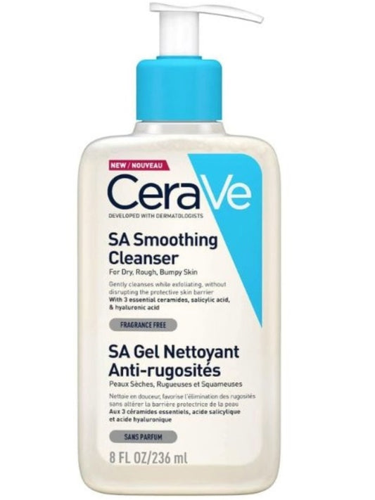 CeraVe SA Smoothing Cleanser Face and Body Wash with Salicylic Acid 236ml