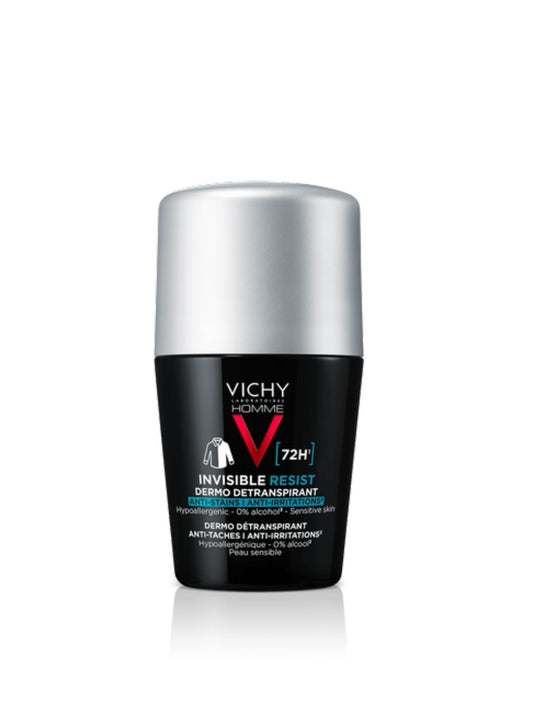 Vichy 72-Hour Invisible Resist Anti-perspirant Sensitive Skin For Roll On 50ml