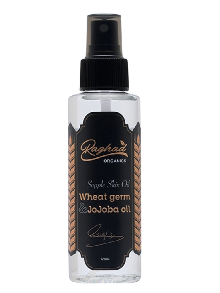 Raghad Organics Wheat Germ & Jojoba Skin Oil 120Ml