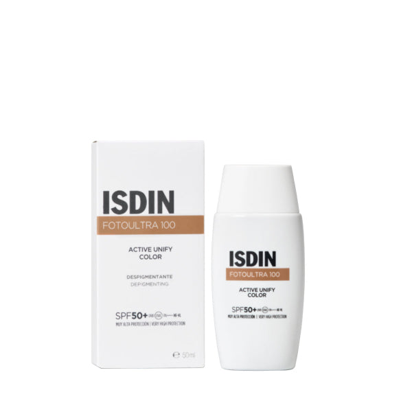 isdin Fotoultra 100 Active Unify SPF 50+ tented