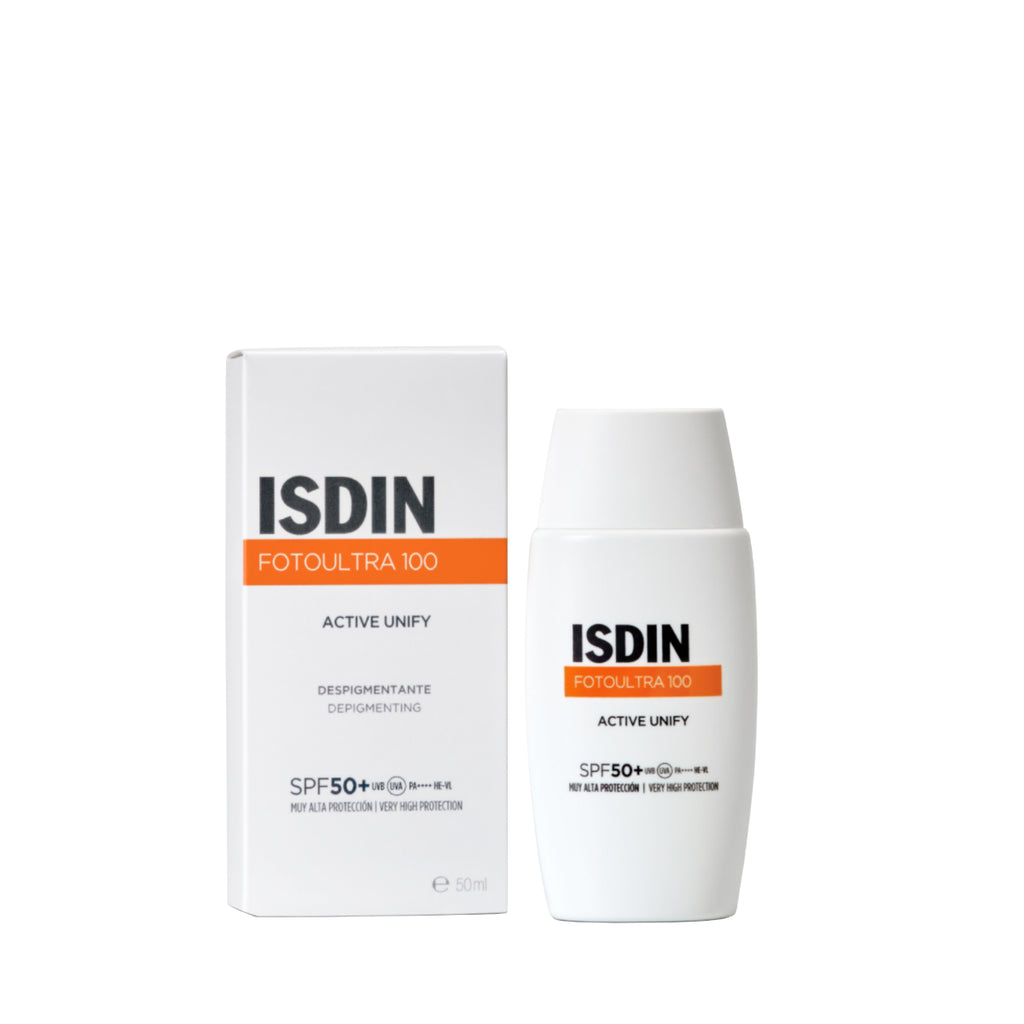 isdin Fotoultra 100 Active Unify SPF 50+ not tented